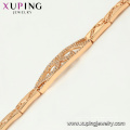 75781 Xuping recién llegado de oro plateado estilo de lujo elegante pulsera de moda para las mujeres